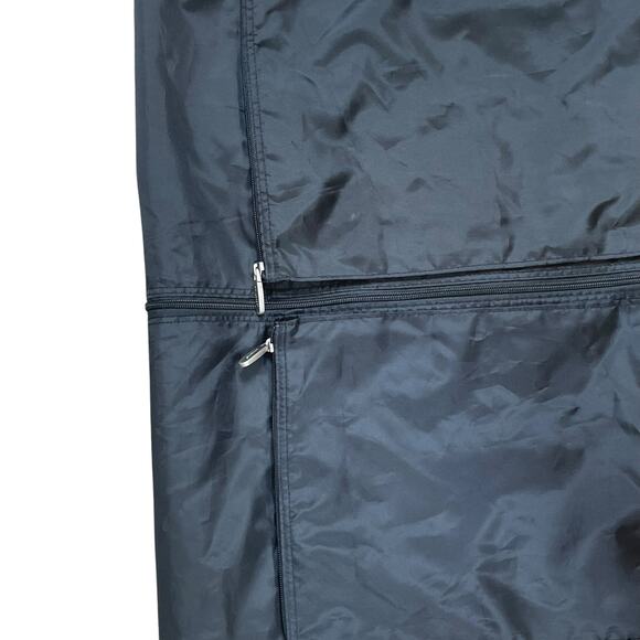 WallyBags Deluxe Travel Garment Bag Carry On 3 Pockets WallyLock Hanger Clamp ID - Picture 11 of 16
